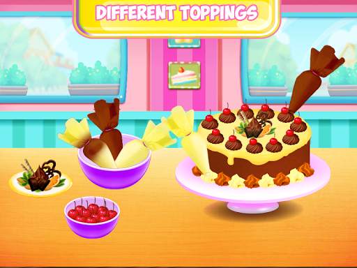 Cake Bakery Shop - Sweet Cooking, Color by Number screenshot 3