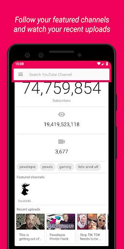 Live YouTube Subscriber Count screenshot 2