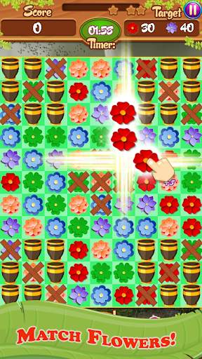 Flower Crush Match 3 screenshot 4