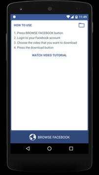 Video Downloader Instant screenshot 1