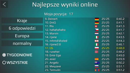 Mapa świata - Quiz screenshot 8