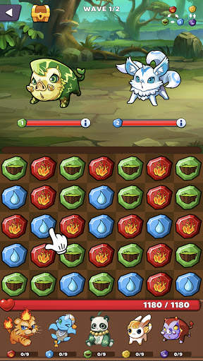 Monster House: Legendary Puzzle RPG Quest screenshot 6