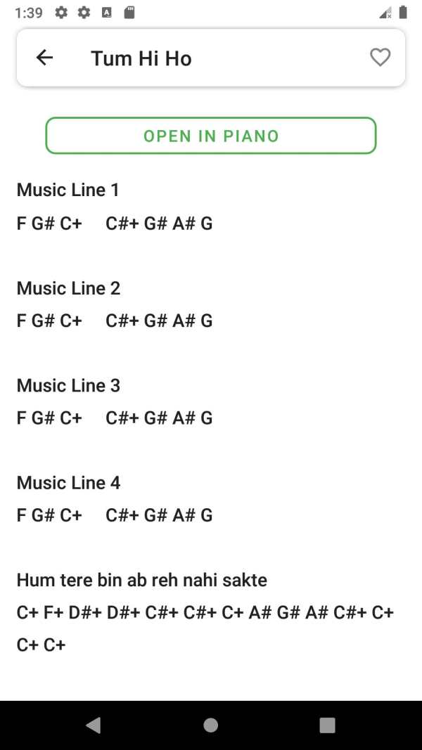 Sargam Piano Notes | Harmonium Notes | Bollywood screenshot 2
