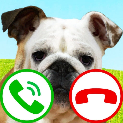 chamada falsa cachorro jogo icon