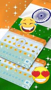 2018 Indian flag keyboard screenshot 2