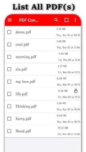 PDF Convertor - PDF Reader,Editor 3 تصوير الشاشة