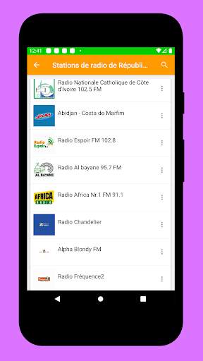 Radio Ivory Coast: Radio FM Online - Live Free App screenshot 3