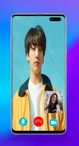 Jungkook Call You - Jungkook BTS Fake Video Call screenshot 1