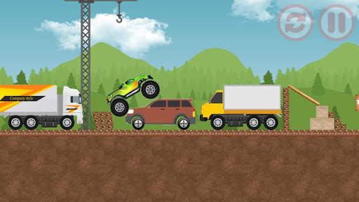 Monster Car: Bumpy Road स्क्रीनशॉट 2