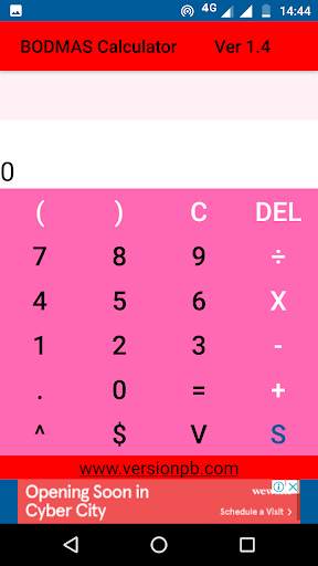 BODMAS Calculator 3 تصوير الشاشة