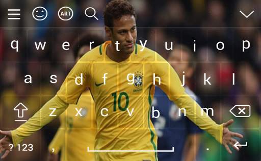 NeymarJr Keyboard Theme 2020 screenshot 6