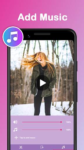 Video editor & music video maker, video stories screenshot 2