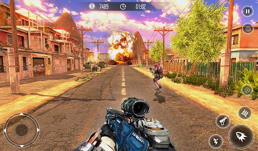 Free Royale Combat - Free Battleground Fire Squad screenshot 9