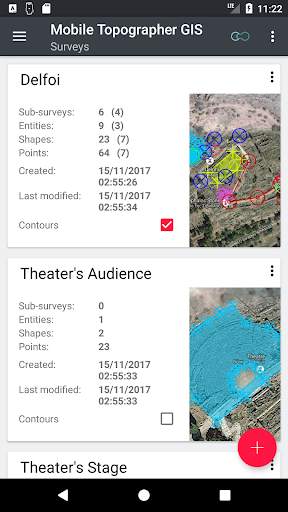 Mobile Topographer GIS screenshot 2