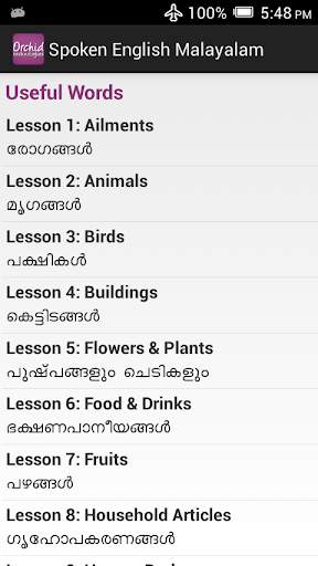 Spoken English Malayalam screenshot 5
