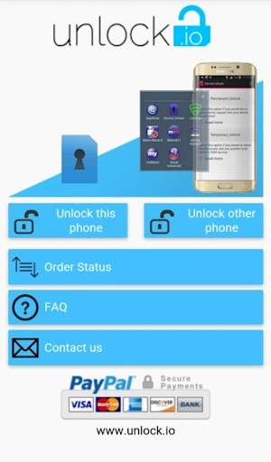 Device SIM Unlock phone screenshot 1