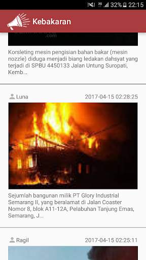 Semarang Disaster Alert screenshot 2