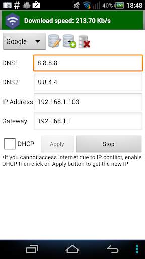 WiFi Settings (DNS,IP,..) PRO screenshot 8