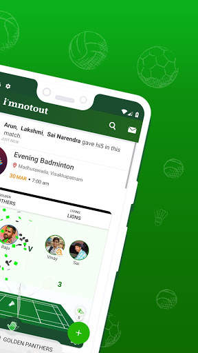 ImNotOut - Sports networking app screenshot 3
