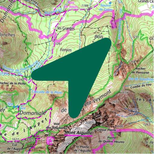 Iphigénie | The Hiking Map App 10.6.7