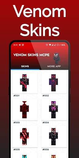 Venom Skin For Minecraft PE screenshot 1