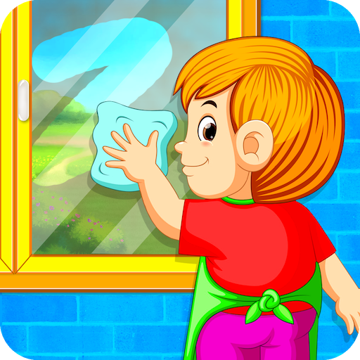 Kids Cleaning Games - My House Cleanup icon