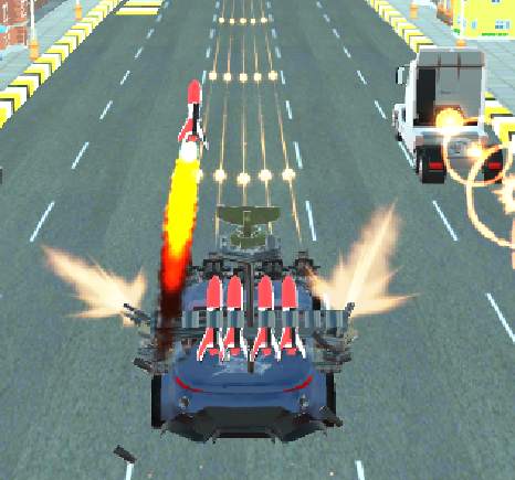 Extreme Fighting Car : Death Race screenshot 4