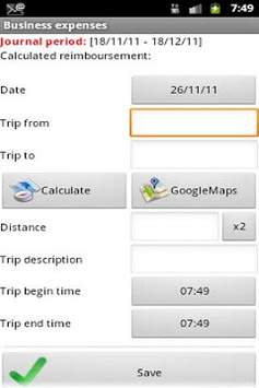 Business Expense Manager скриншот 1