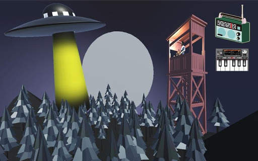 Alien UFO vs NASA Game скриншот 1