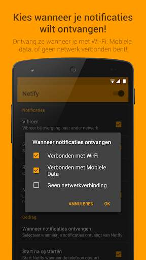 Netify - Netwerk Notificaties screenshot 4