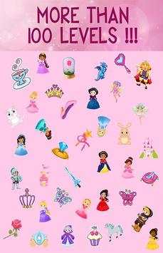 Princess matching game screenshot 2