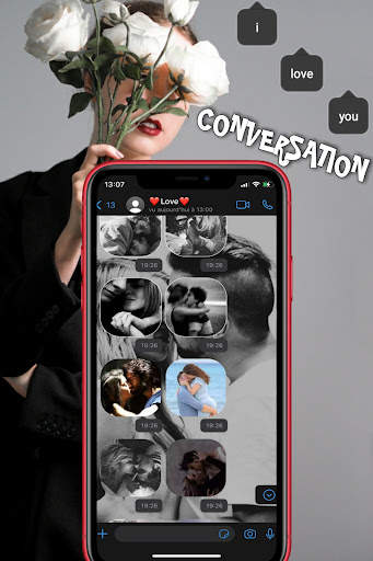 Romantic Kiss Stickers for WA screenshot 2
