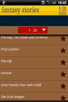Short fiction fantasy stories screenshot 3