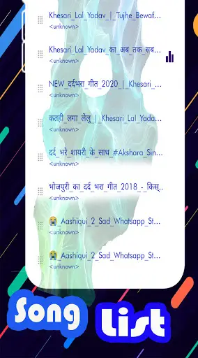 Music Player - Song player & Mp3 screenshot 5
