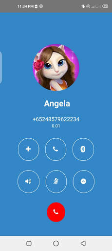 Angela’s Tom 📱 Fake Call - Angela video call screenshot 6