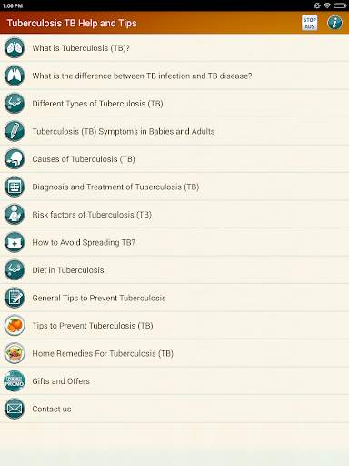Tuberculosis TB Symptoms Causes & Diet Help screenshot 9