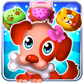 Hungry Pet Match 3 Mania Rescue Cute Animals Game icon