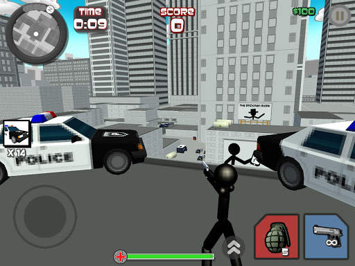 Stickman City Shooting 3D screenshot 14