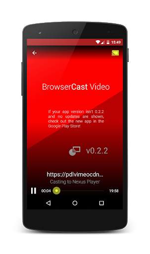 BrowserCast Video - Stream to TV screenshot 4