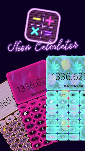 Neon Rechner screenshot 3