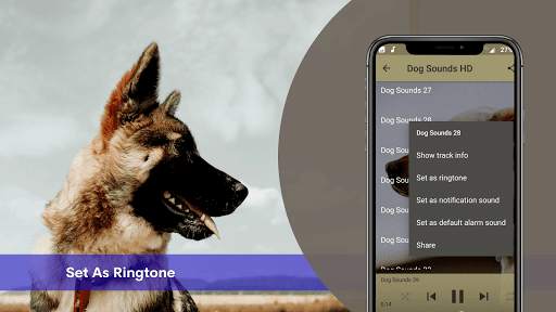 Dog Sounds - Dog Barking Ringtones screenshot 4