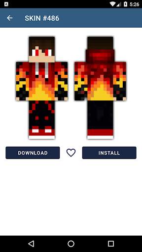Skins for Minecraft 3 تصوير الشاشة