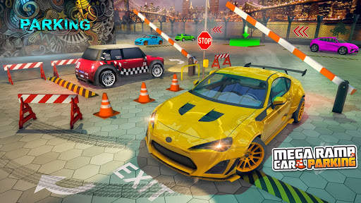 Mega Ramp Car Parking: New Car Games Racing Stunts screenshot 4