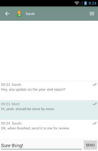Softros LAN Messenger screenshot 2