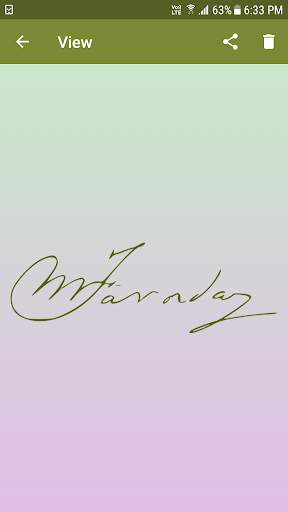 My Signature screenshot 5