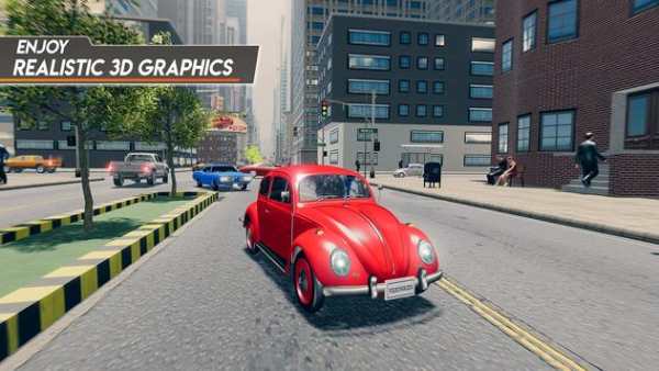 Real City Car Driving Simulator 2018: Classic Cars screenshot 6