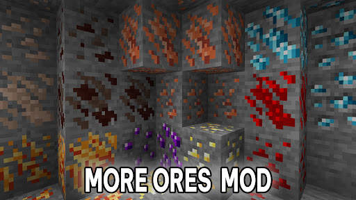 More Ores Mod Minecraft PE screenshot 1