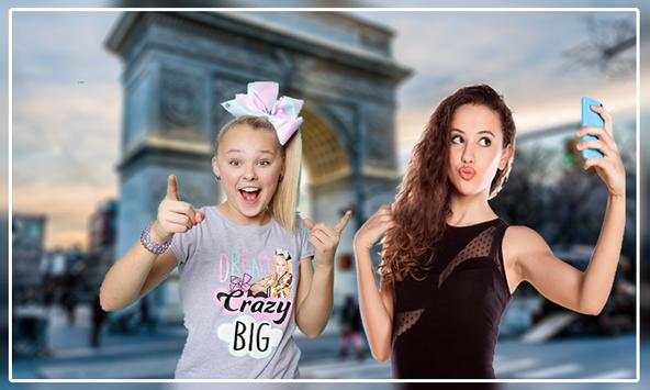 Selfie Photo With Jojo Siwa screenshot 1