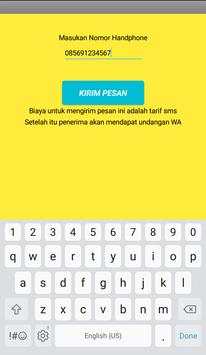 Kirim Pesan WA tanpa save Kontak screenshot 1