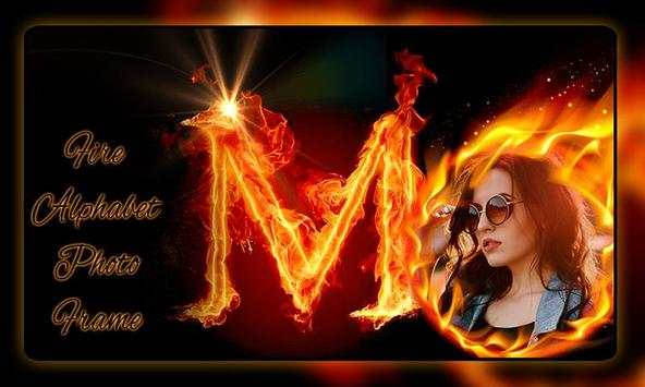 Fire Text Photo Editor : Frames screenshot 2